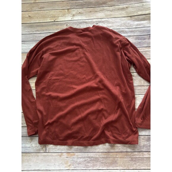 Orange Patagonia Athletic Long Sleeve Capilene Shirt Men's XL Hiking - Picture 8 of 8